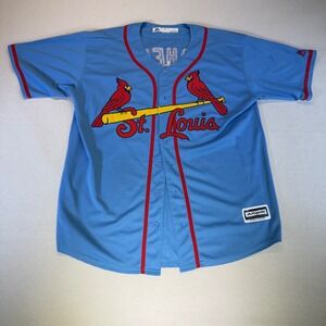 St Louis Cardinals Jack Flaherty Majestic Jersey & Nike Cooperstown Shirt XL Lot